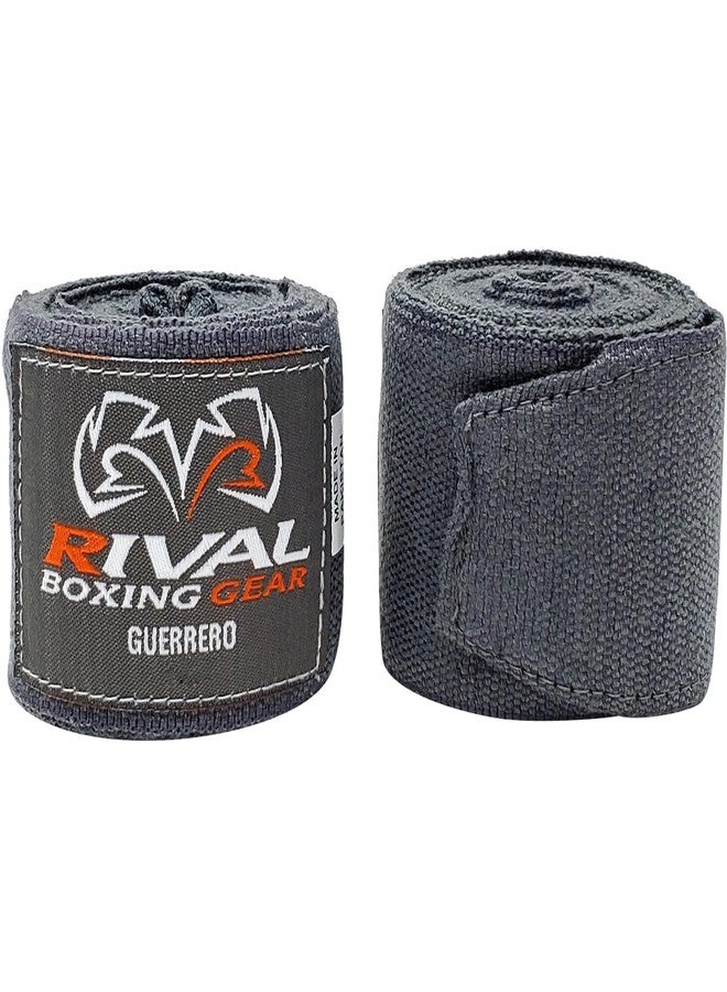 RIVAL Boxing RHWG Guerrero Elastic Handwraps, Available in 5 Sizes, Perfect Hybrid of Mexican and Traditional Style Hand Wraps, Superior Tension with a Thicker, Comfortable Wrap for Added Strength